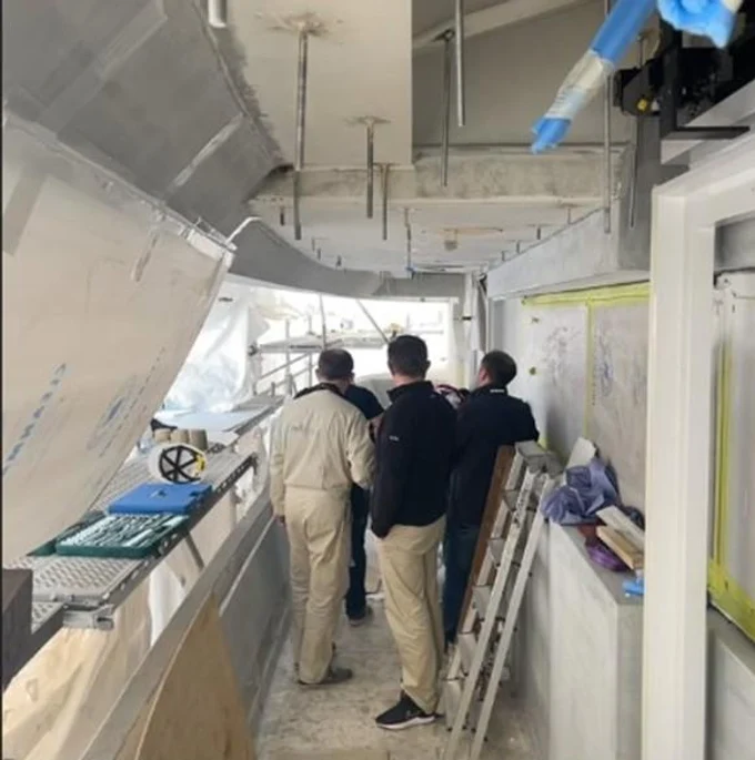 Представительство владельца при ремонте и окраске яхты
